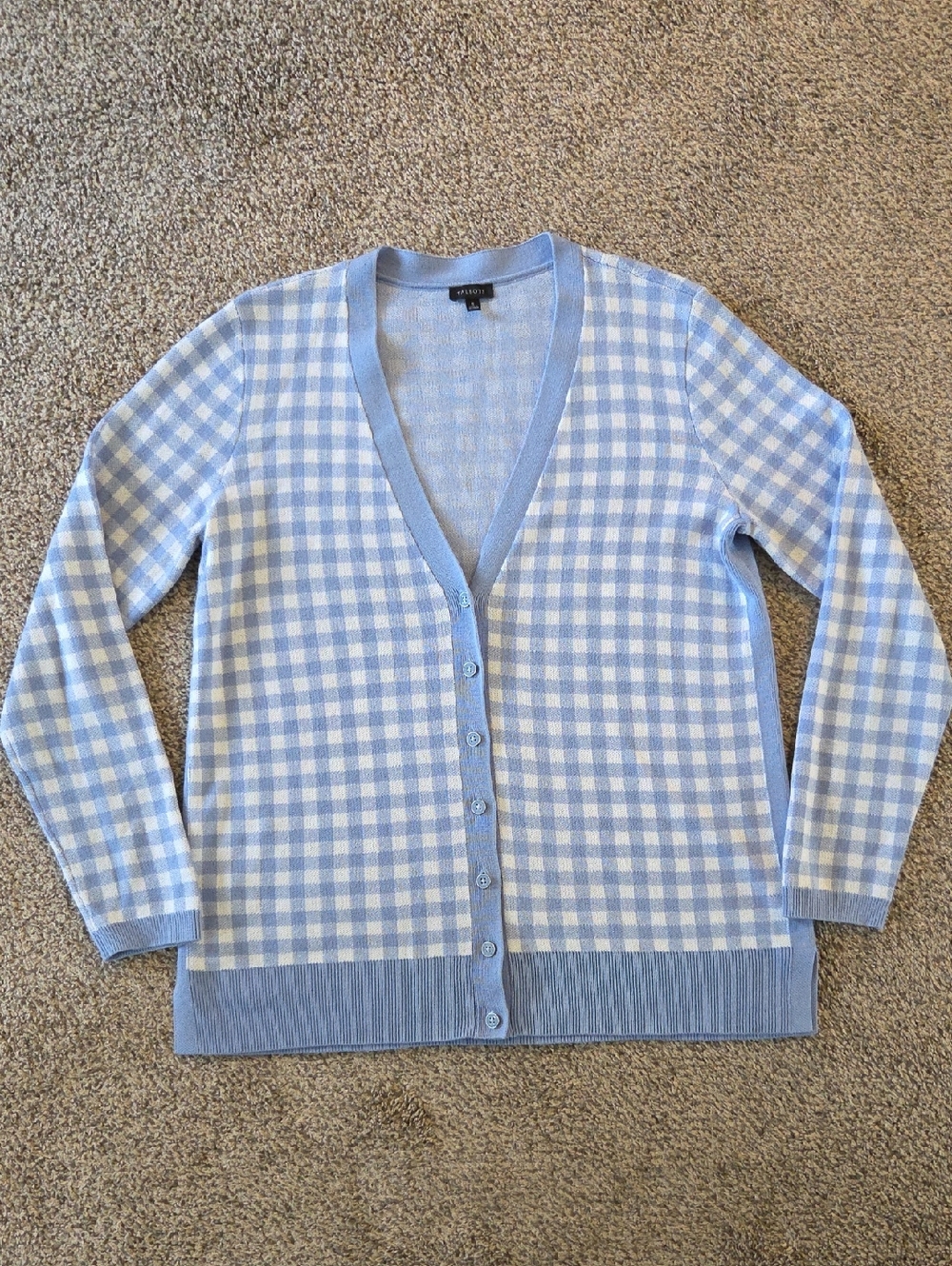 Talbota Gingham Cardigan